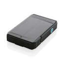 Skywave 5000mah Solar Powerbank, 10W Wireless aus rPlastik Farbe: schwarz