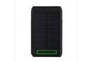Skywave 5000mah Solar Powerbank, 10W Wireless aus rPlastik Farbe: schwarz