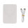 Magnetix 5.000mAh magnetische Powerbank aus RCS recycel. ABS Farbe: weiß