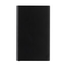 4.000mAh Type-C Powerbank aus RCS recyeltem ABS & Aluminium Farbe: schwarz