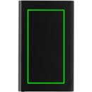 4.000mAh Type-C Powerbank aus RCS recyeltem ABS & Aluminium Farbe: schwarz