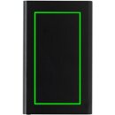 4.000mAh Type-C Powerbank aus RCS recyeltem ABS & Aluminium Farbe: schwarz