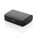 FlashCharge 10.000mAh Fast-Charge Powerbank aus RCS rPlastik Farbe: schwarz