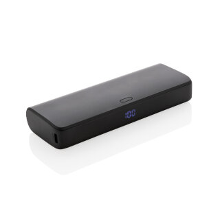 FlashCharge 20.000mAh Fast-Charge Powerbank aus RCS rPlastik Farbe: schwarz