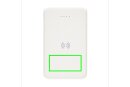 5.000mAh 5W Wireless Powerbank aus RCS recyceltem Kunststoff Farbe: weiß