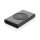 Terra 5000mAh Powerbank  aus RCS Aluminium, 5W Wireless Farbe: grau