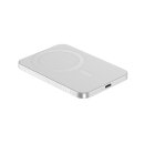 Urban Vitamin Burbank 3000mAh Powerbank aus RCS Plastik/Alu Farbe: silber