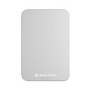 Urban Vitamin Richmond 5000mAh Powerbank aus RCS Plastik/Alu Farbe: silber