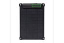 Solarpulse 5W tragbares Solarmodul aus RCS rPlastik Farbe: schwarz