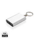 1.000 mAh Schlüsselanhänger Powerbank Farbe: grau