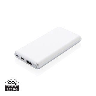 Ultraschnelle 10.000 mAh Powerbank mit PD Farbe: weiß