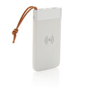 Aria 8.000 mAh 5W Wireless Charging Powerbank Farbe: weiß