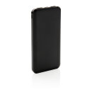 High Density 10.000 mAh Pocket Powerbank Farbe: schwarz