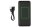 High Density 10.000 mAh Pocket Powerbank Farbe: schwarz