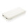 High Density 10.000 mAh Pocket Powerbank Farbe: weiß