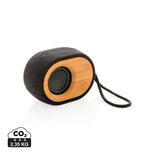 Bamboo X Lautsprecher Farbe: schwarz, braun