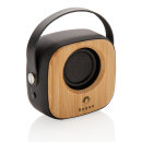 Bambus 3W Wireless Fashion Speaker Farbe: schwarz
