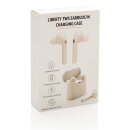 Liberty kabellose Kopfhörer in Ladebox Farbe: weiß