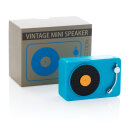 Mini Vintage kabelloser 3W Lautsprecher Farbe: blau, schwarz