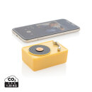 Mini Vintage kabelloser 3W Lautsprecher Farbe: gelb, schwarz