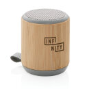 Bambus und Stoff 3W Wireless Speaker Farbe: braun