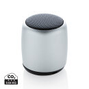 Kabelloser Mini-Lautsprecher aus Aluminium Farbe: silber