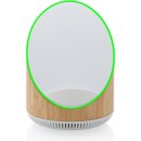 Ovate 5W Bambus Lautsprecher mit 15W WirelessCharger Farbe: braun