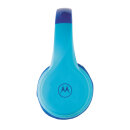 Motorola JR 300 kids wireless safety headphone Farbe: blau