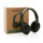Kopfhörer aus RCS Standard recyceltem Kunststoff Farbe: schwarz