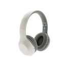Kopfhörer aus RCS Standard recyceltem Kunststoff Farbe: weiß