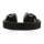 Elite faltbarer kabelloser Kopfhörer aus RCS und Bambus Farbe: schwarz