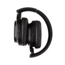 Elite Faltbarer kabelloser Kopfhörer aus RCS Kunststoff Farbe: schwarz