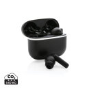 Swiss Peak TWS Ohrhörer 2.0 aus RCS recyceltem Kunststoff Farbe: schwarz