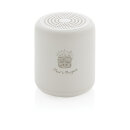 5W Wireless Speaker aus RCS recyceltem Kunststoff Farbe: weiß