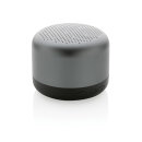 Terra 5W-Lautsprecher aus RCS recyceltem Aluminium Farbe: grau