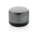 Terra 5W-Lautsprecher aus RCS recyceltem Aluminium Farbe: grau