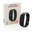 Stay Fit Activity-Tracker mit Herzfrequenzmessung Farbe: schwarz