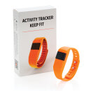 Activity-Tracker Keep Fit Farbe: orange