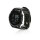 Runde Fit Watch aus RCS recyceltem TPU Farbe: schwarz