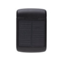Skywave Solar-Kopfhörer aus RCS recyceltem Kunststoff Farbe: schwarz