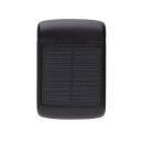 Skywave Solar-Kopfhörer aus RCS recyceltem Kunststoff Farbe: schwarz