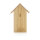 Holz-Vogelhaus Farbe: braun