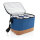 Two-Tone Kühltasche mit Korkdetails Farbe: blau