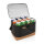 Impact AWARE™ XL RPET Two-Tone Kühltasche mit Korkdetail Farbe: schwarz
