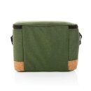 Impact AWARE™ XL RPET Two-Tone Kühltasche mit Korkdetail Farbe: grün