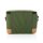 Impact AWARE™ XL RPET Two-Tone Kühltasche mit Korkdetail Farbe: grün