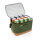 Impact AWARE™ XL RPET Two-Tone Kühltasche mit Korkdetail Farbe: grün