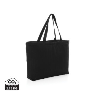 Impact Aware™ 285g/m² große, ungefärbte Rcanvas-Kühltasche Farbe: schwarz