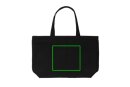 Impact Aware™ 285g/m² große, ungefärbte Rcanvas-Kühltasche Farbe: schwarz