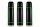 Isolierflasche Mono Farbe: schwarz